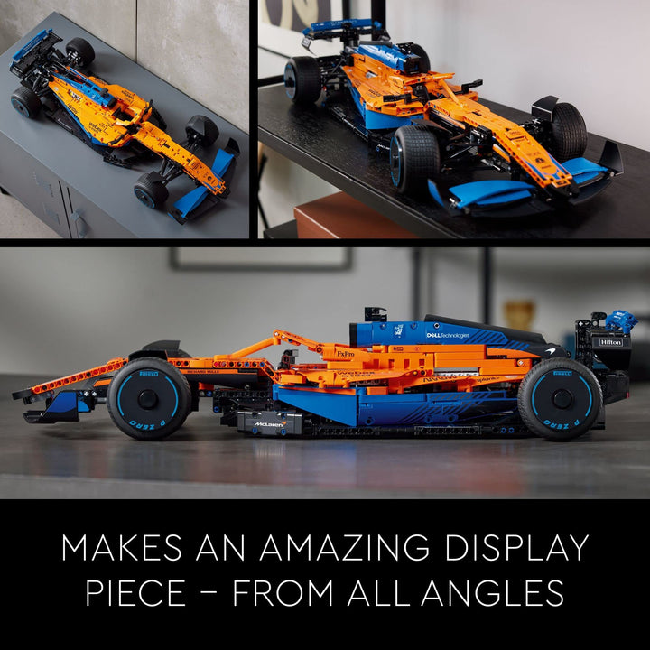 Lego 42141 Technic McLaren Formula 1 2022 Modelo de Coche de Carreras para Adultos - Imagen 7