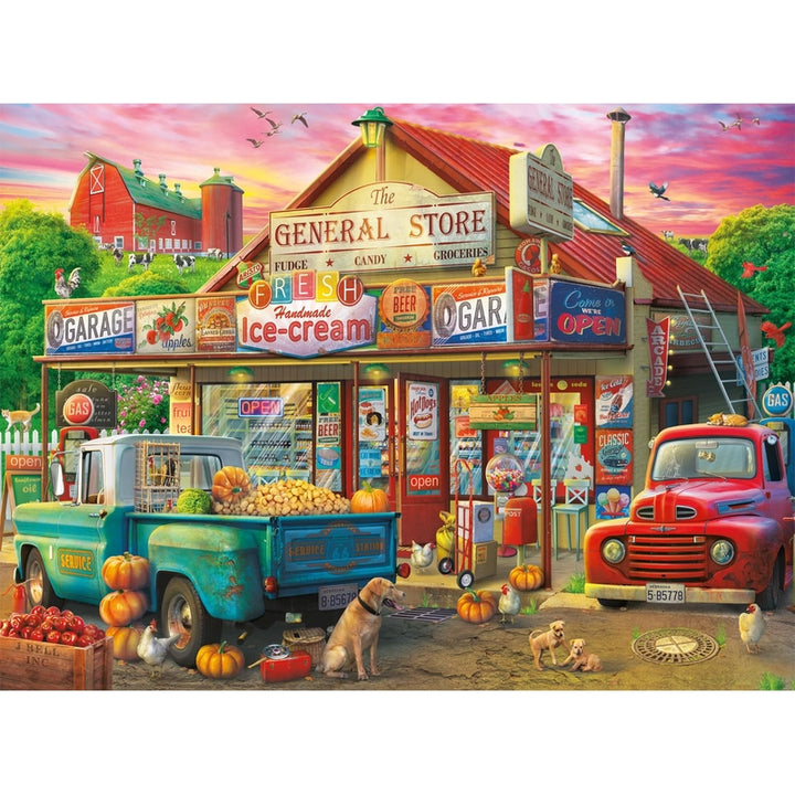 Rompecabezas 1000 Piezas Country Store 68 X 50 Cm Para Adult - Imagen 7
