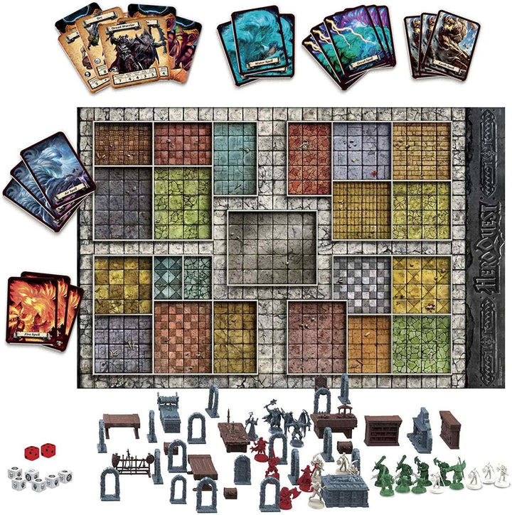 Juego De Mesa Avalon Hill Heroquest Aventuras De Mazmorras - Imagen 2