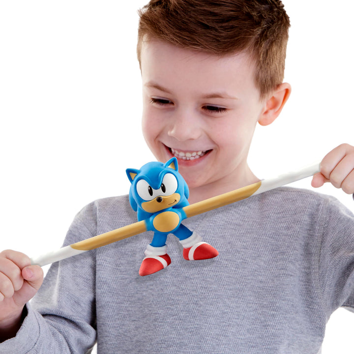 Figura Sonic De Goma Heroes Goo Jit Zu Juguete Interactivo Flexible Para Estirar y Apretar - Imagen 5