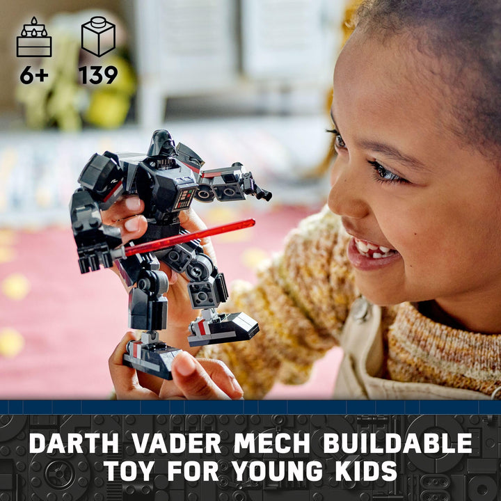 Lego Star Wars Darth Vader Mech 75368 Figura Coleccionable Para Niños Y Adultos - Imagen 2