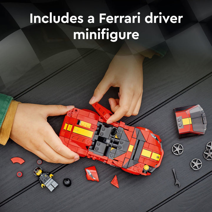 LEGO Ferrari 812 Competizione 76914 Juguete De Construcción Para Fans De Coches - Imagen 7