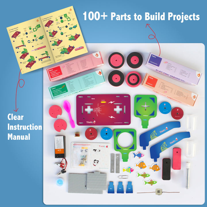 Kit STEM 30 en 1 Electricidad y Magnetismo para Niños de 8 a 12 Años Juguete Educativo - Imagen 4