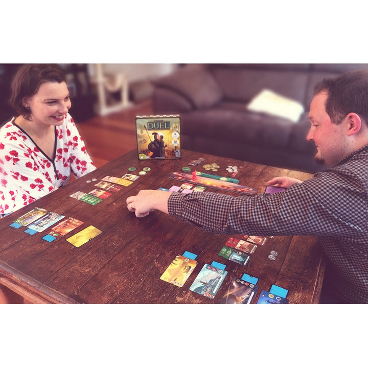 Juego De Mesa 7 Wonders Duelo Estrategia Y Diversión En 30 Minutos - Imagen 2