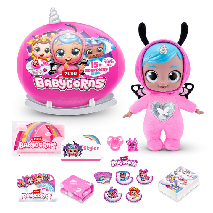Muñeca Babycorns Serie 1 Mariposa Sorpresa Para Niñas Más de 15 Sorpresas - Imagen 1