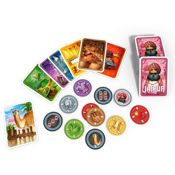 Juego de Cartas Jaipur Space Cowboy Para 2 Jugadores Estrategia Fácil y Rápida - Imagen 6