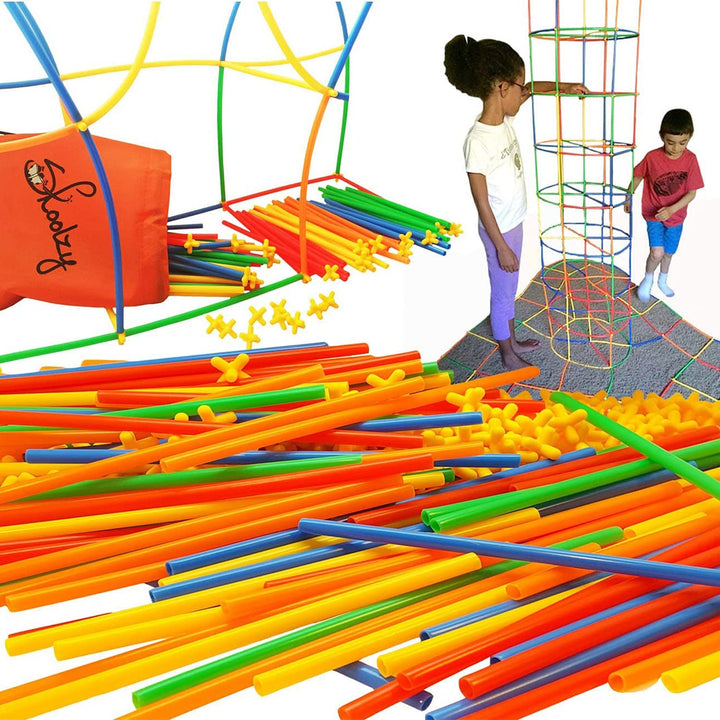Juego de 200 Piezas STEM para Niños Pequeños Juguetes Educativos de Construcción - Imagen 2