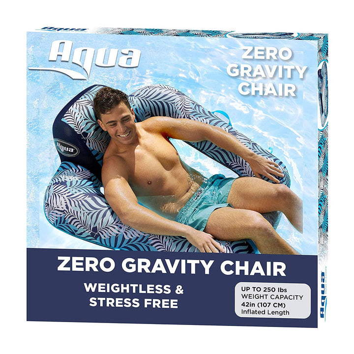 Sillón De Piscina Aqua Zero Gravity Flotador Ajustable para Adultos y Niños - Imagen 6