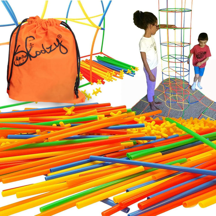 Juego de 200 Piezas STEM para Niños Pequeños Juguetes Educativos de Construcción - Imagen 1