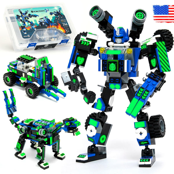 Juguete De Construcción Robot JitteryGit 246 Piezas Regalo STEM para Niños - Imagen 1
