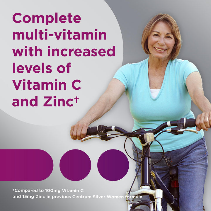 Centrum Silver Mujeres 50+ Multivitamínico Vitalidad y Bienestar - Imagen 2