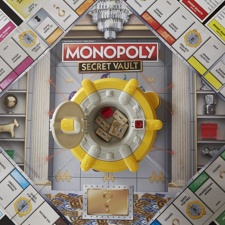 Monopoly Secret Vault Juego De Mesa Para Niños De 8 Años Adelante - Imagen 2