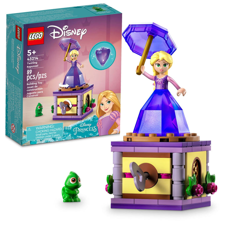 Lego Disney Princess Twirling Rapunzel 43214 Para Construir Mágico Giro - Imagen 1
