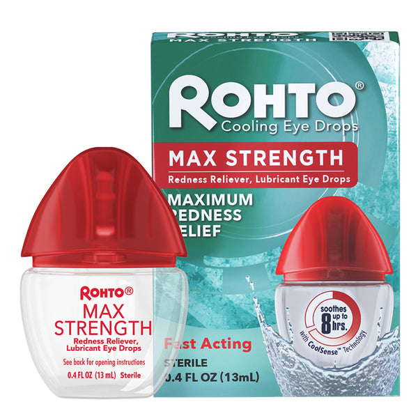 Gotas Lubricantes Para Ojos Roh Rohto Envío Desde Usa Para Enrojecimiento - Imagen 1