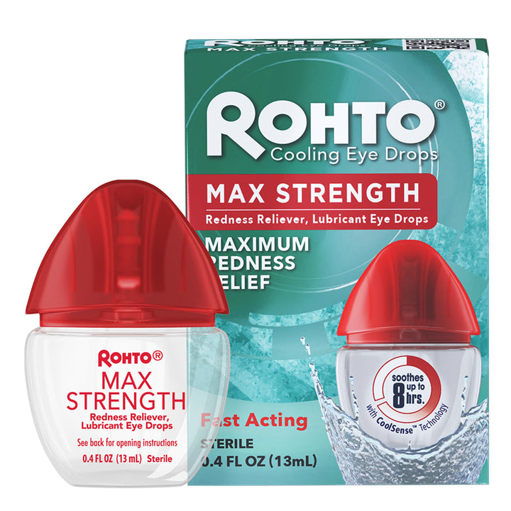 Gotas Lubricantes Para Ojos Roh Rohto Envío Desde Usa Para Enrojecimiento - Imagen 1
