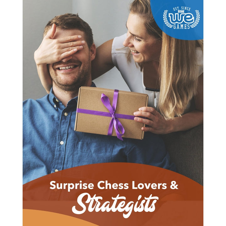 Juego De Mini Ajedrez Magnetico De Bolsillo WE Games Portatil Magnetico - Imagen 8