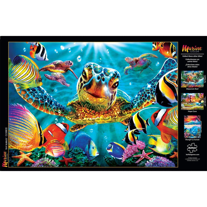 Rompecabezas Tiny Bubbles 1000 Piezas Colorido Desafiante Y Divertido - Imagen 6