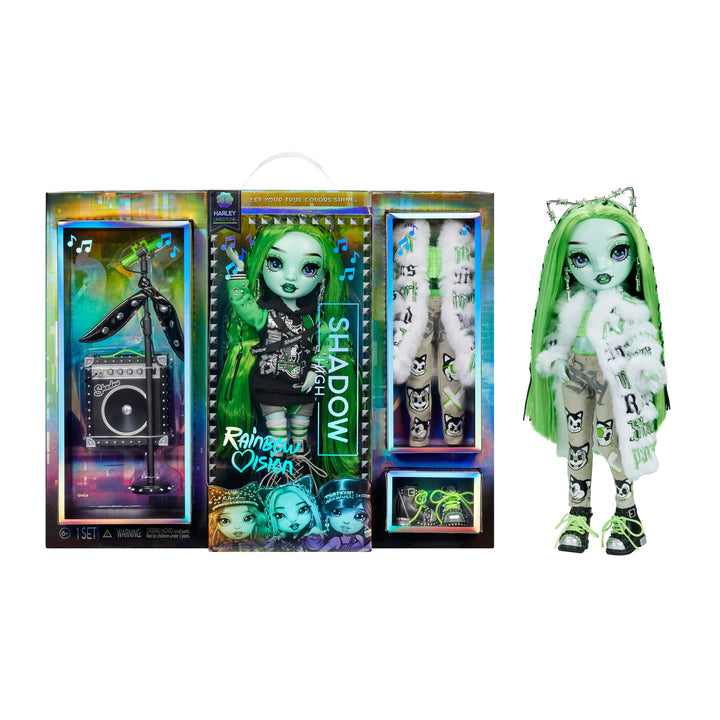 Muñeca Harley Limestone Rainbow Vision Shadow High 2 Trajes y Accesorios de Rock - Imagen 1