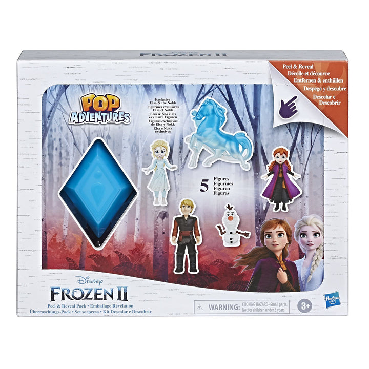 Set De Juego Frozen 2 Peel And Reveal Elsa Anna Olaf Kristoff Nokk Coleccionable - Imagen 2