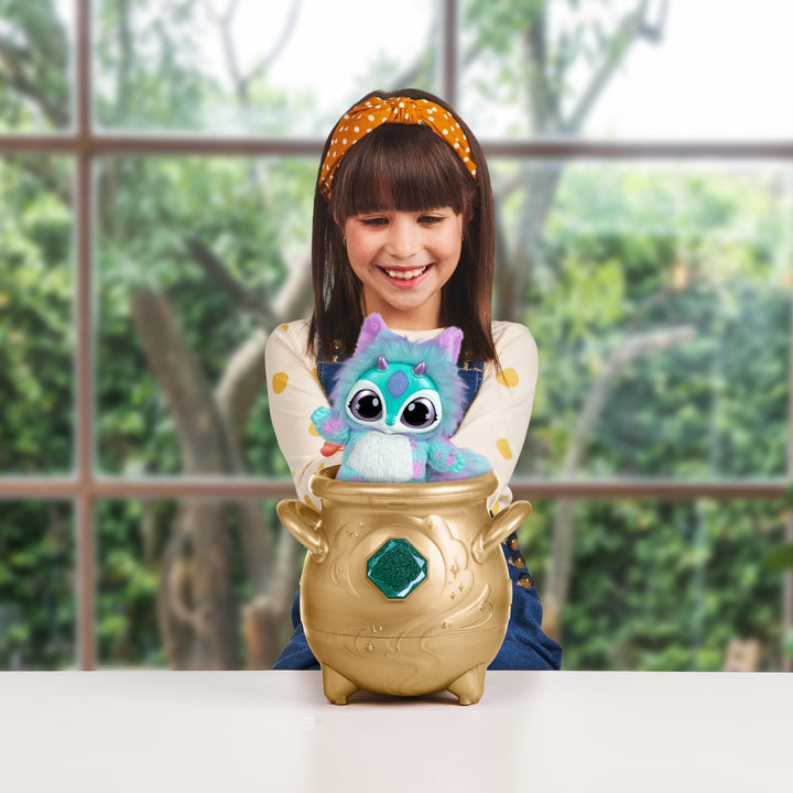 Caldero Mágico Nebulizado Con Peluche 20 Cm Y Libro De Hechizos - Imagen 6