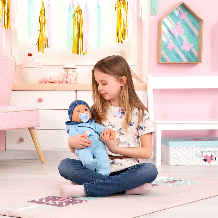 Muñeco Interactivo de Bebé 46 cm con Accesorios y Sonidos Realistas - Imagen 5