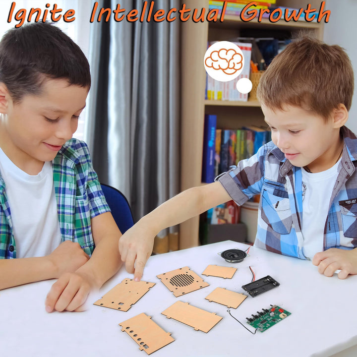 Kit De Ciencia Para Niños 8 A 12 Años Construye Tu Propio Radio FM Juguete STEM - Imagen 2