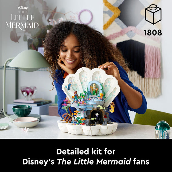 Juego De Construcción Disney Princess 43225 Con Ariel Úrsula Y Tritón - Imagen 2