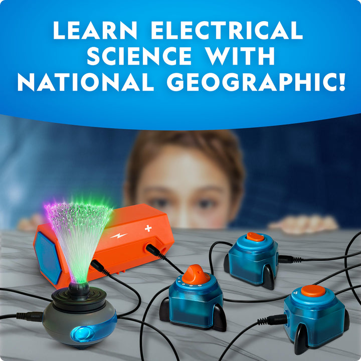 Kit De Circuito Electrónico Para Niños National Geographic 60 Proyectos STEM Educativos - Imagen 6