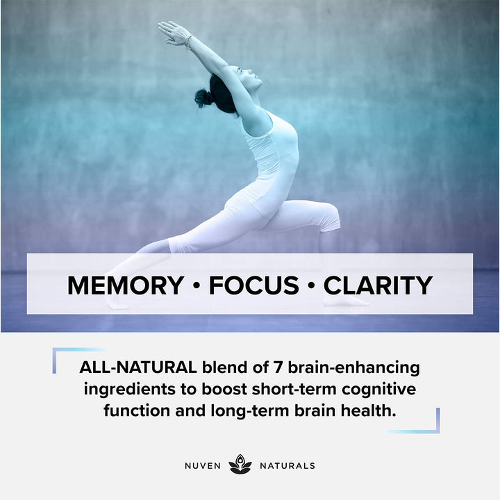 Suplemento Cerebral Nootrópico Brain Booster Memoria Claridad 60 Cap - Imagen 5