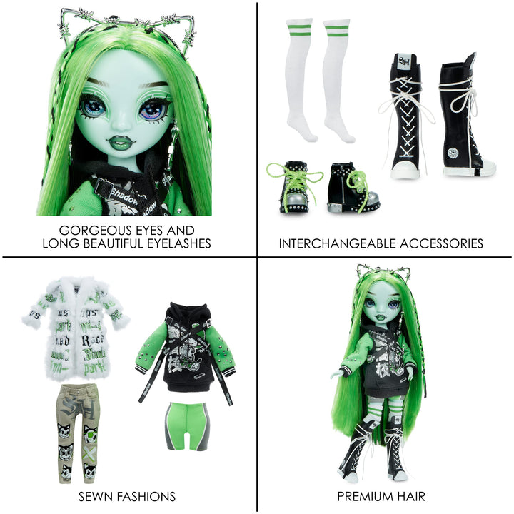 Muñeca Harley Limestone Rainbow Vision Shadow High 2 Trajes y Accesorios de Rock - Imagen 6