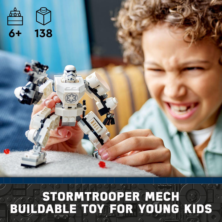 Lego Star Wars™ Meca de Stormtrooper 75370 138 Piezas Juego Creativo para Niños - Imagen 2