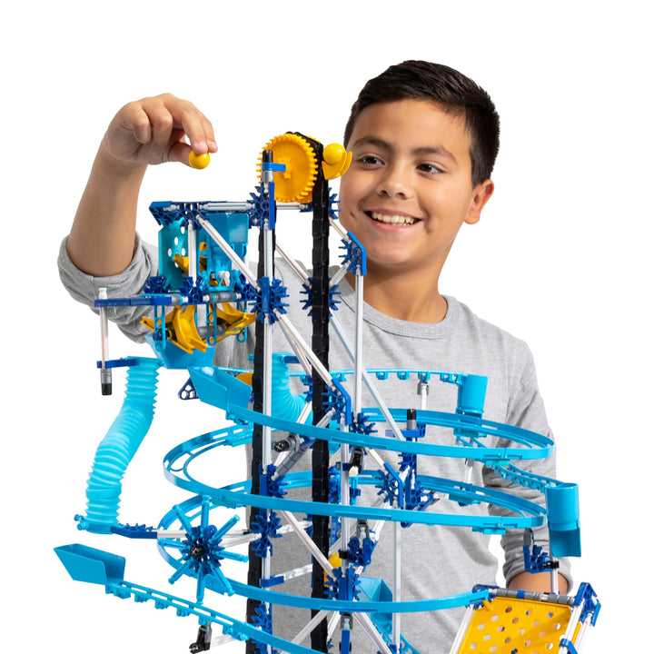 Juego de Construcción K Nex 504 Piezas De Mármol Desarrollo Creativo y Motor para Niños - Imagen 6