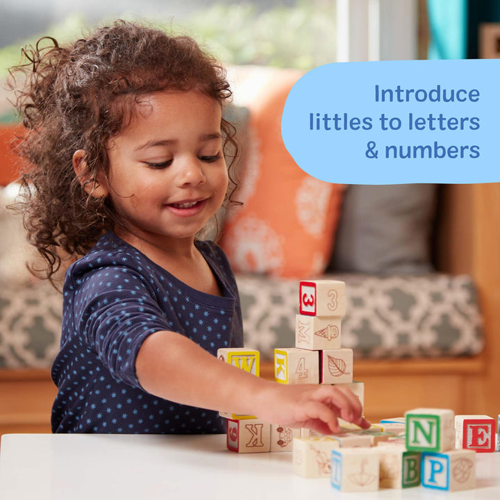 Set Cubitos De Madera Letras Y Números Melissa & Doug 50 Piezas Creatividad y Aprendizaje - Imagen 6