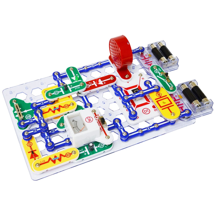 Snap Circuits Pro SC-500 Kit Electrónico 500 Proyectos de Circuítos Sin Soldadura - Imagen 4