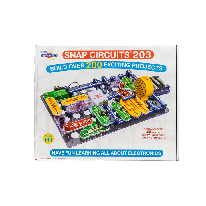 Snap Circuits 203 Electronics Discovery Kit Juguete Educativo Electrónica STEM para Niños - Imagen 6