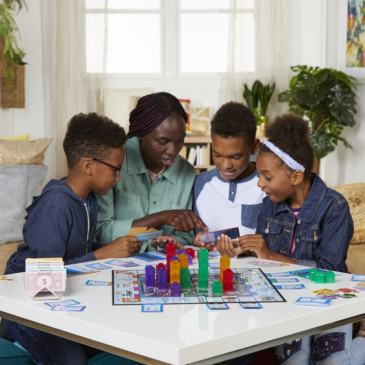 Monopoly Builder Juego De Mesa Con Bloques De Construcción Divertido Y Estratégico - Imagen 7