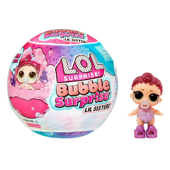 Muñeca Lol Surprise Bubble Foam Lil Sisters Interactiva Y Coleccionable - Imagen 1
