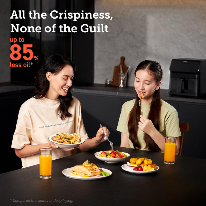 Freidora Cosori Clear Window 65L Con 12 Funciones Y Ventana Vista - Imagen 5