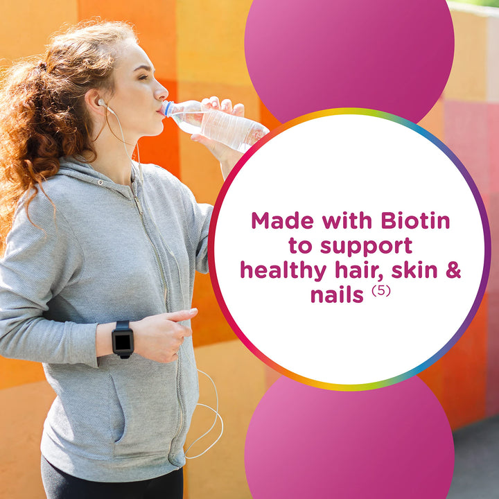 Suplemento Multivitamínico Centrum MultiGummies Multi+ Beauty - 100 Gomitas - Imagen 3