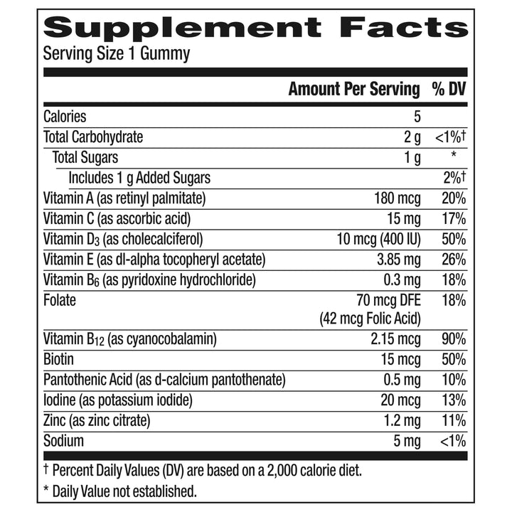 Centrum Multivitaminico Niños Pomche Tropical 150 Gomitas Vegetariano - Imagen 9