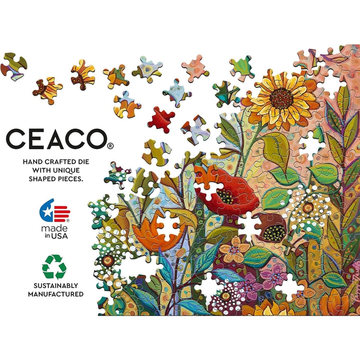 Rompecabezas 1000 Piezas Peggys Garden Joy In The Morning Diseño Relajante - Imagen 5