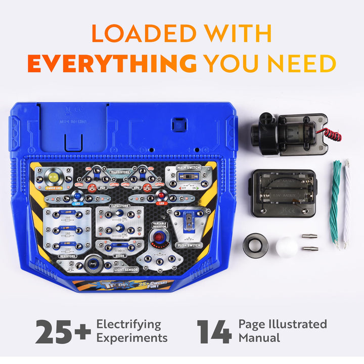 Kit de Circuitos Eléctricos para Niños Más de 25 Proyectos STEM de Ciencia y Electricidad - Imagen 3