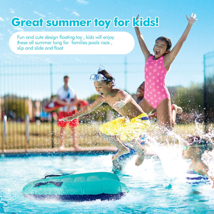 Tabla De Surf Inflable 4 Ever Con Asas Flotante Ideal Para Natación Y Diversión En El Agua - Imagen 6