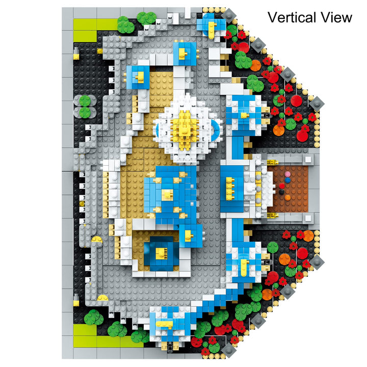 Juego De Bloques Castillo De Hadas 5297 Piezas Construcción De Micro Ladrillos - Imagen 4