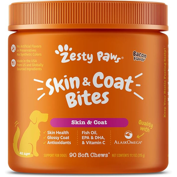 Zesty Paw Suplemento Para Perros Vitaminas Energía Inmunidad