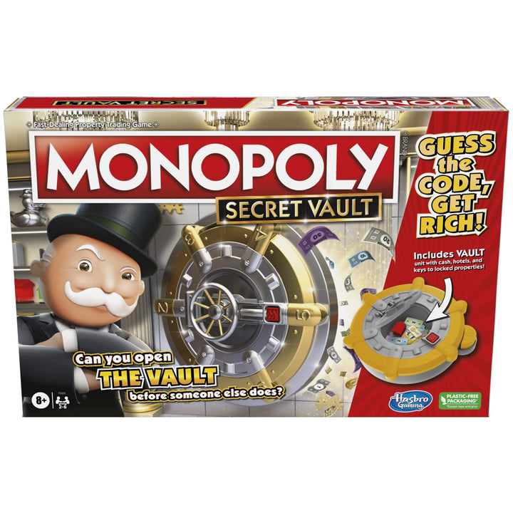 Juego De Mesa Monopoly Secret Vault Para Niños Desde 8 Años - Imagen 1