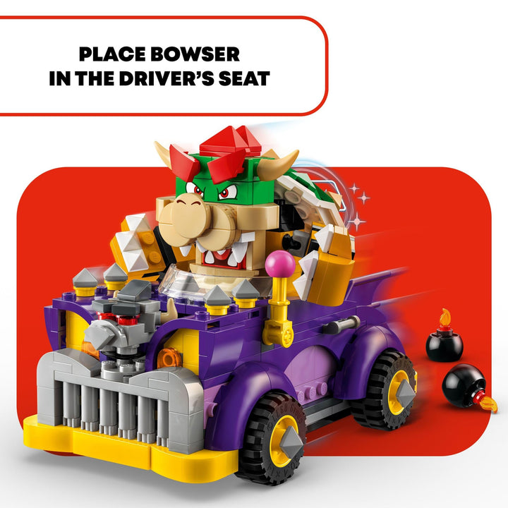Lego 71431 Super Mario Coche Monstruoso de Bowser 458 Piezas Juego Creativo Interactivo - Imagen 3