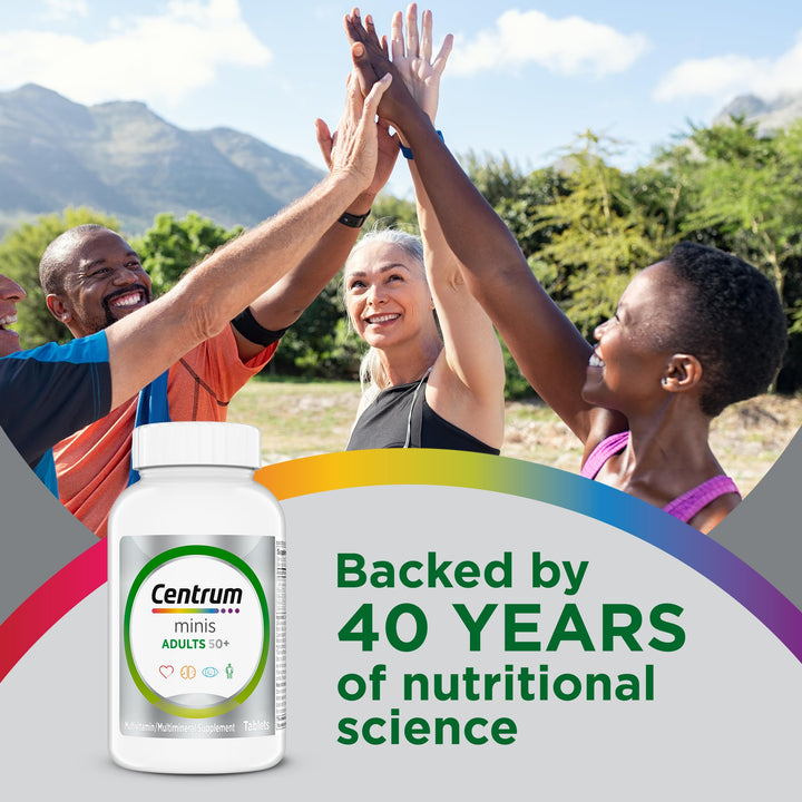 Centrum Minis Adulto 50 Plus Multivitaminico Salud Cognitiva Y Osea - Imagen 5