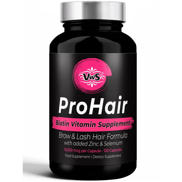 Biotina 10000 Mcg Suplemento Para Cabello Uñas Con Zinc Y Selenio - Imagen 1