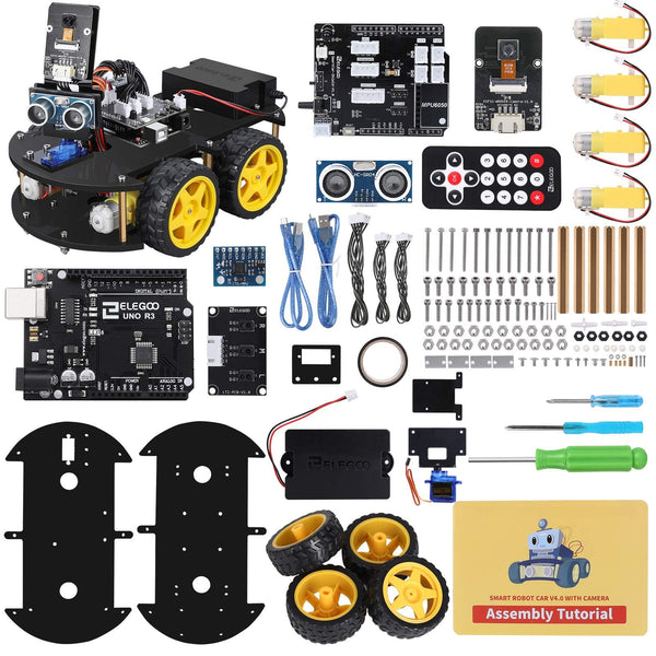 Proyecto Elegoo Uno Robot Inteligente Kit De Coche Educativo - Imagen 1